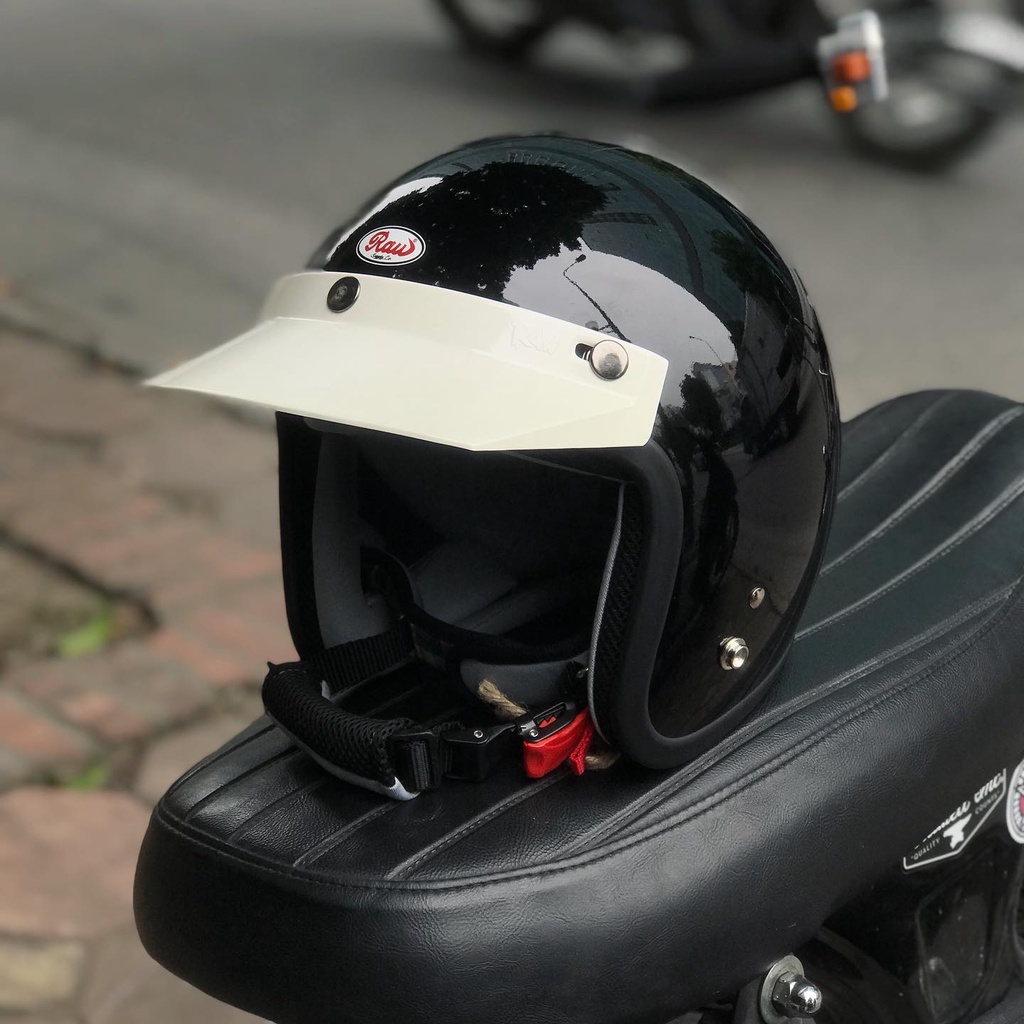 Mái che Raw Moto phụ kiện mũ bảo hiểm dành cho người đi xe máy Arrow
