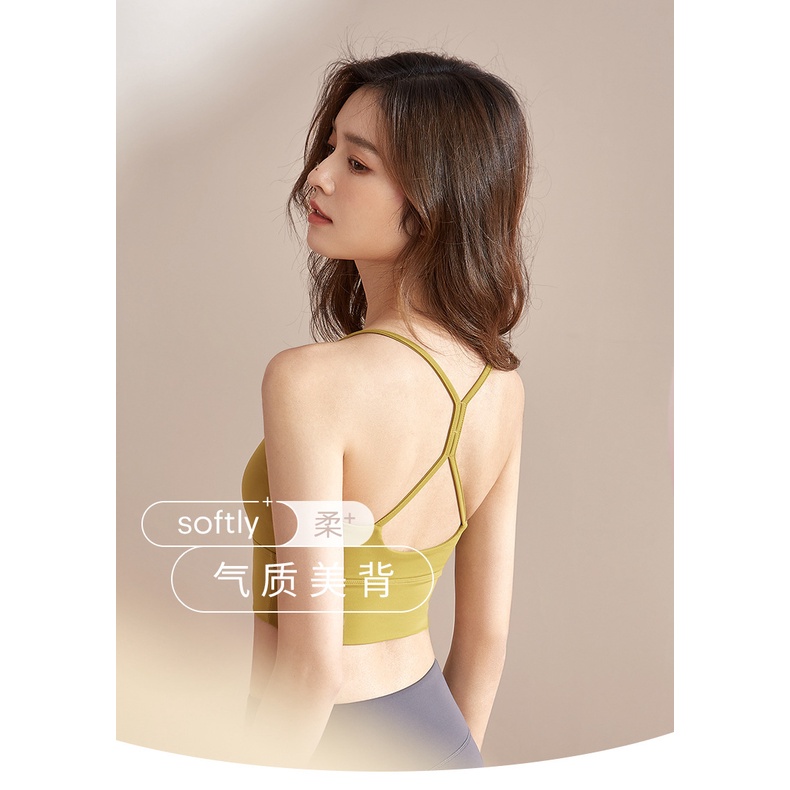 Áo Ngực Thể Thao Hai Dây Chống Sốc Cho Nữ