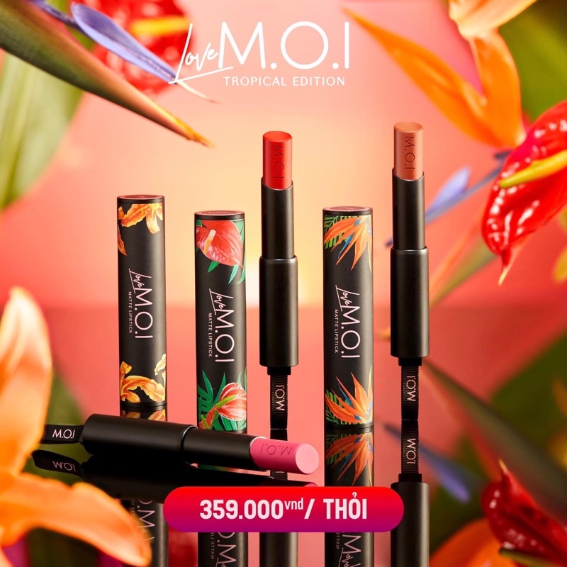 SON THỎI LOVE M.O.I TROPICAL PHIÊN BẢN GIỚI HẠN