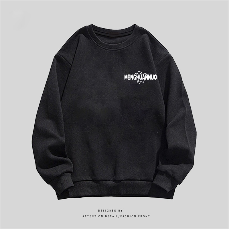 NRVP Áo Thun Nữ Dài Tay Dáng Rộng In Hình Phong Cách Hàn Quốc Mới