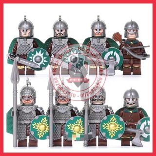 Koruit minifigures KT 1046 mô hình lắp ráp Lính Rohan Lord of the Ring