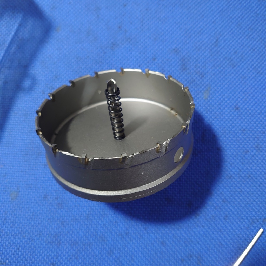 Mũi khoét sắt, mũi khoét inox phi 100mm, mũi khoan hợp kim có độ cứng cực cao