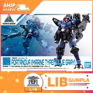 Mô hình lắp ráp Bandai 30MM Portanova Marine Type - Blue Gray