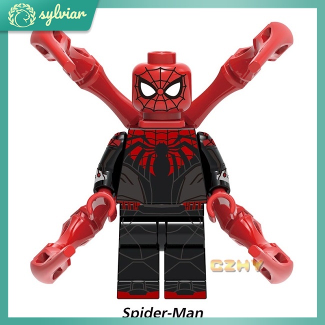 Mô Hình Lego Người Nhện Thằn Lằn Độc Đáo