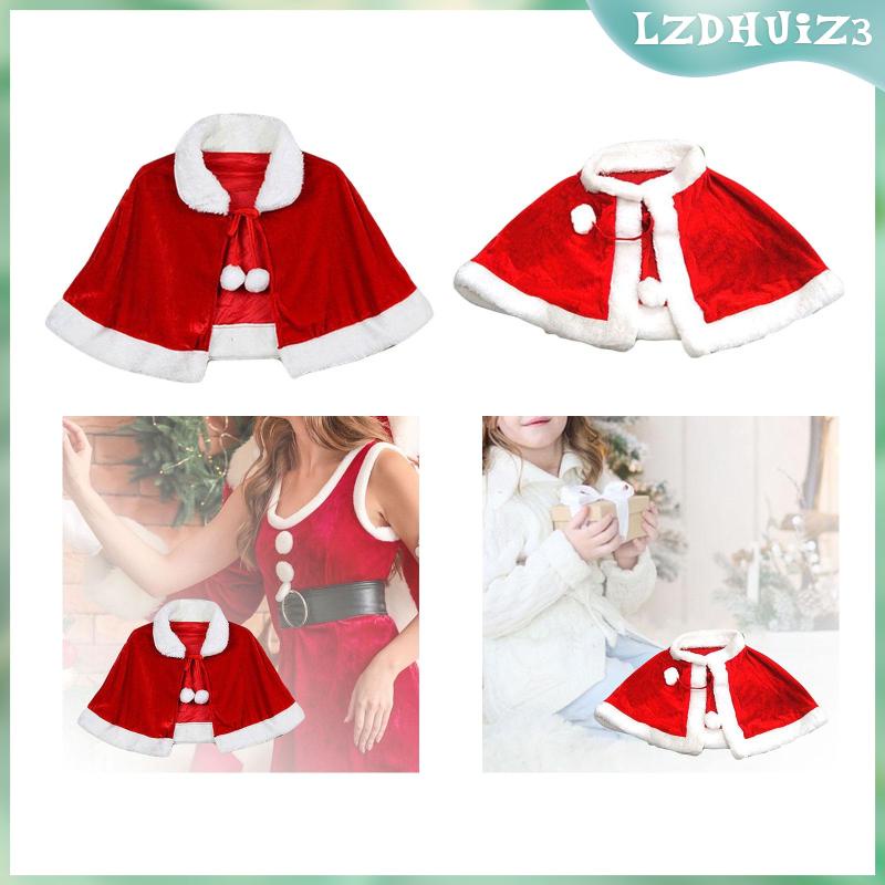 Áo Choàng Nhung Hóa Trang Ông Già Noel / Giáng Sinh lzdhuiz3