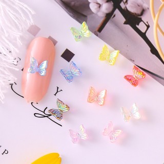 Set 10 phụ kiện nơ trang trí móng tay xinh xắn