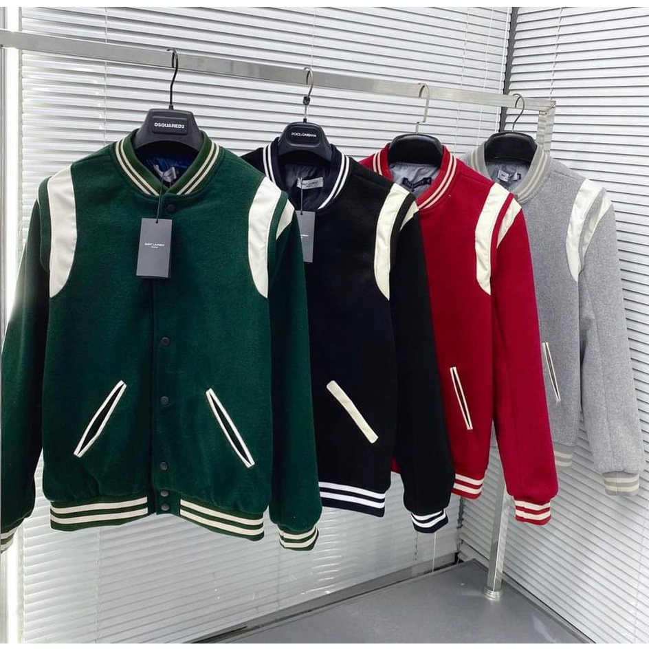 🔥Hot🔥 ÁO BOMBER TEDDY GVC TAY VIỀN TRẮNG CHẤT VẢI SIÊU ĐẸP TREND 2022