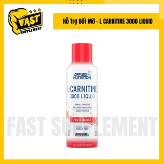 Đốt mỡ l carnitine liquid 3000 480ml dạng nước giúp đốt cháy mỡ thừa applied nutrition