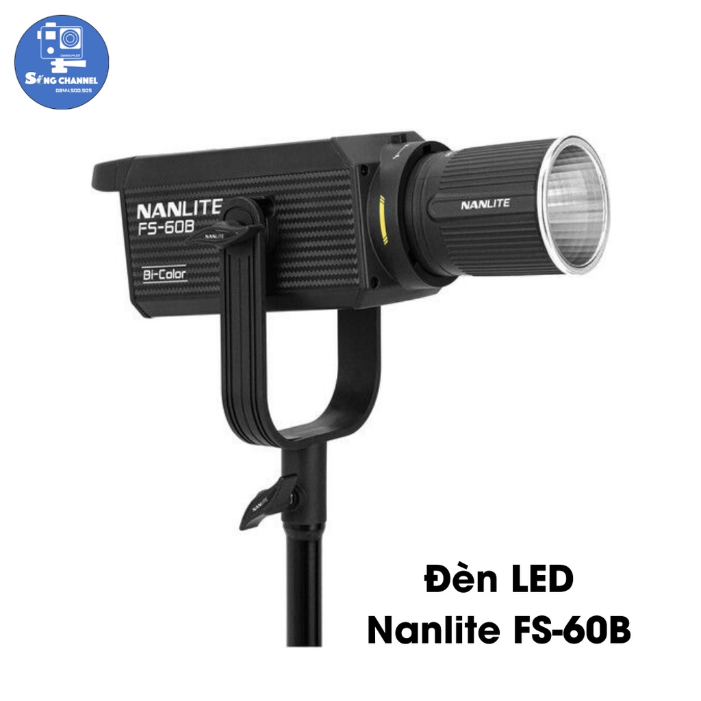 Đèn led Nanlite FS-60B Bi-Color Studio Spotlight (Hàng Chính Hãng)
