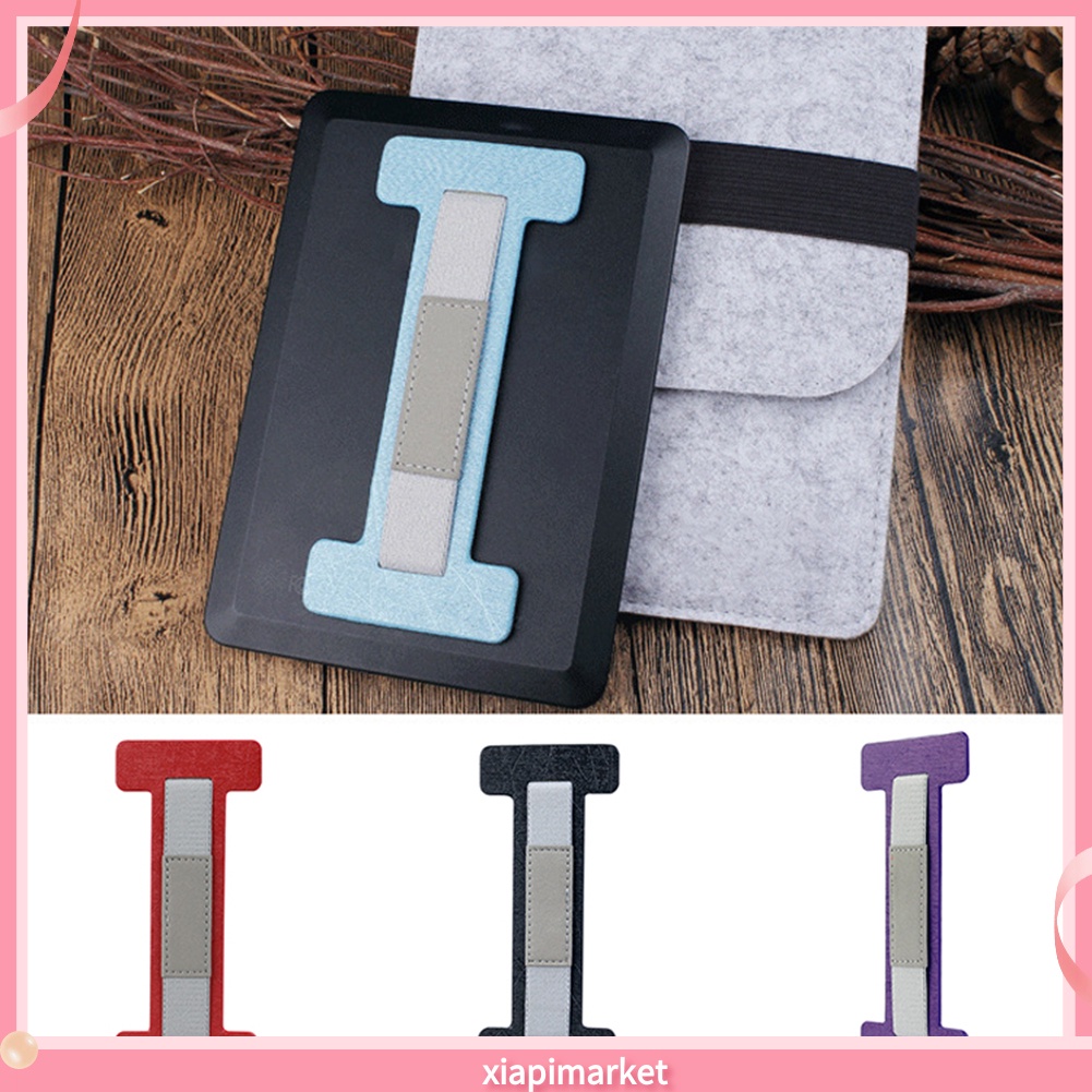 Tay Cầm Máy Đọc Sách Bằng Da Giả Có Dây Đeo Tay Cho Kindle Ipad