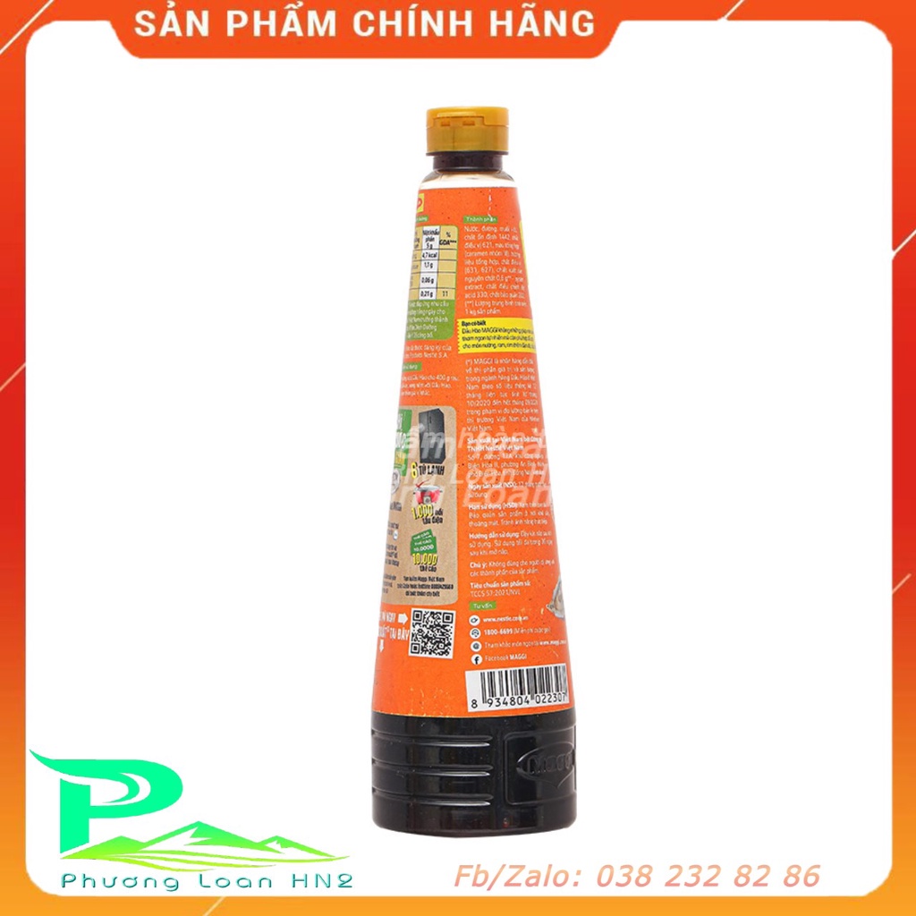 Dầu hào Maggi - Chai 530g