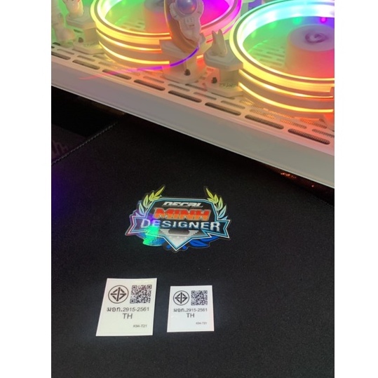 TEM MÃ QR TRANG TRÍ XE THÁI LAN