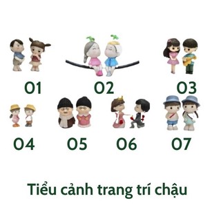 Tiểu cảnh CẶP ĐÔI SIZE LỚN