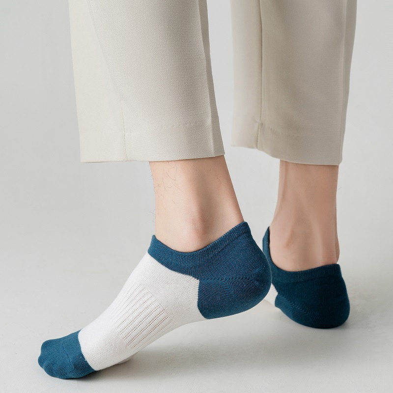 [Free ship] 7 Đôi Vớ Tất lười nam, Vớ lười nam nhiều màu chất đẹp co giãn  kháng khuẩn khử mùi thoáng khí mềm mại  MS01