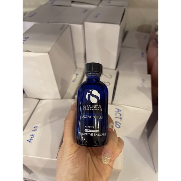 Serum Kiểm Soát Dầu, Xóa Mụn Cám, Mụn Đầu Đen Active Serum iS Clinical 60ml