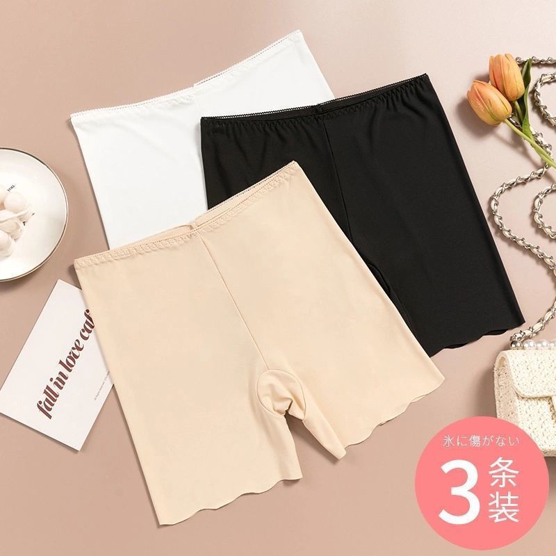 Quần Legging Ngắn Không Đường May Mặc An Toàn Trong Váy Chống Uốn Cong Bảo Vệ An Toàn Cho Nữ