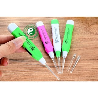 Dụng cụ lấy ráy tai có đèn - vỉ 3 đầu thay thế