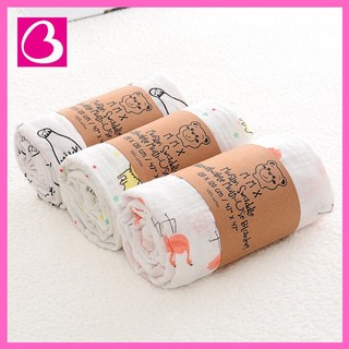 Khăn tắm xô Muslin và khăn tắm cotton Kiluta đa năng cuộn 110x110