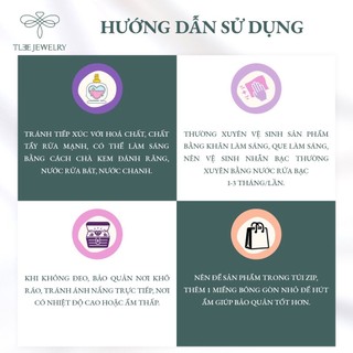 Nhẫn bạc TLEE đa giác dày dặn basic TLEE JEWELRY A0276