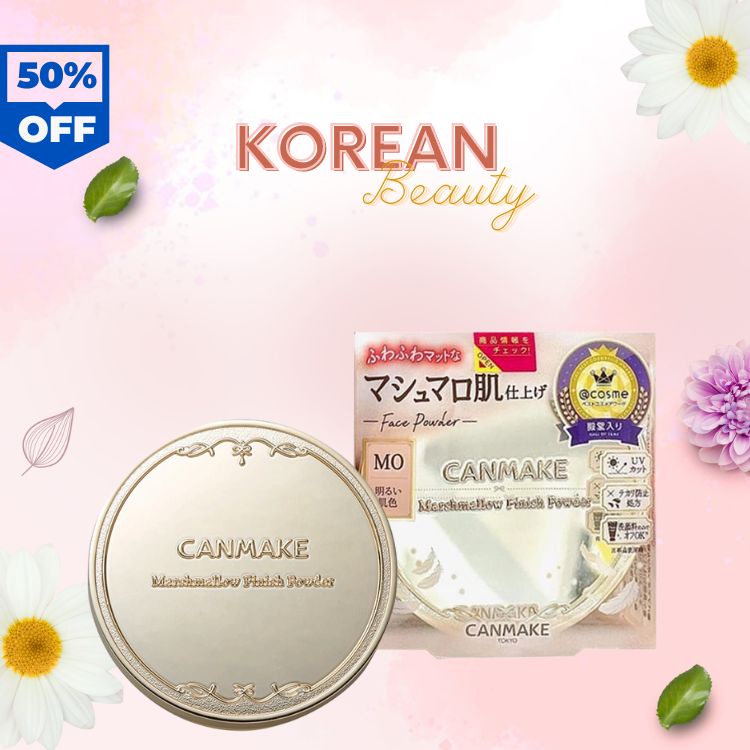 Phấn phủ kiềm dầu Canmake Nhật Bản - Phấn phủ Canmake MarshMallow Finish Powder