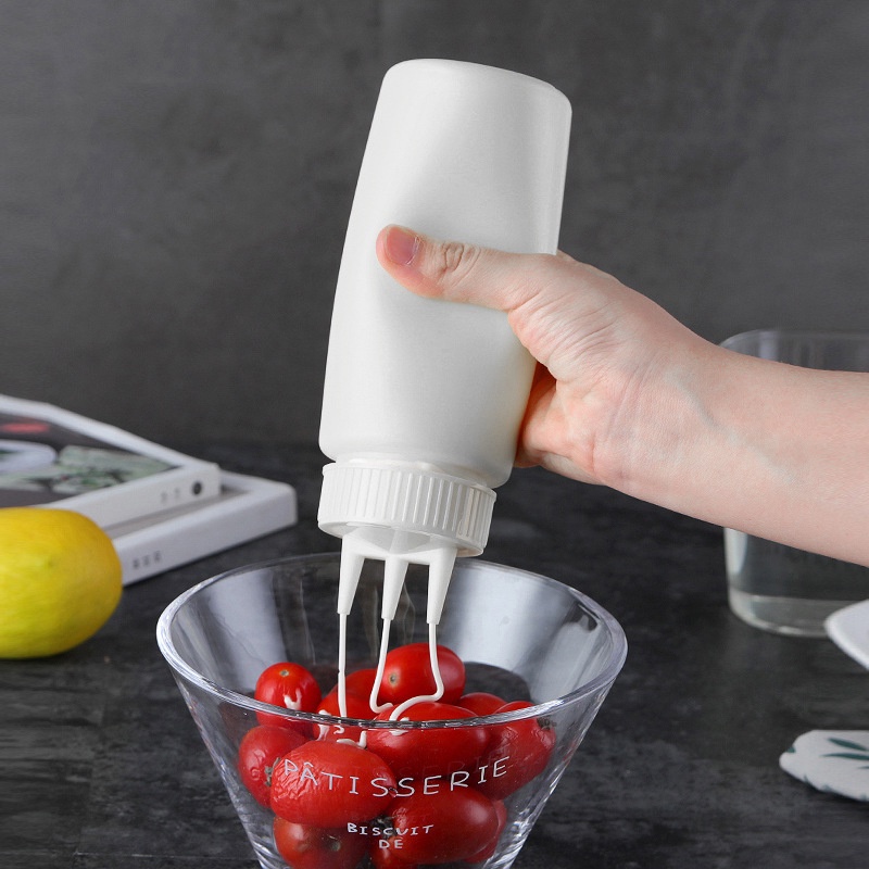 Bình Tương Nhựa 3 Vòi (350ml, 470ml, 700ml)