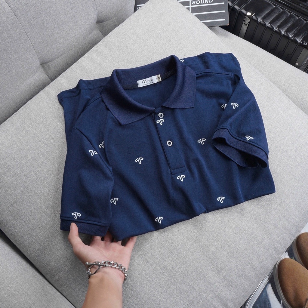 Áo thun POLO nam chấm bi cá sấu họa tiết có cổ bẻ TRẺ TRUNG big size 3xl Nexx&Dee PL29