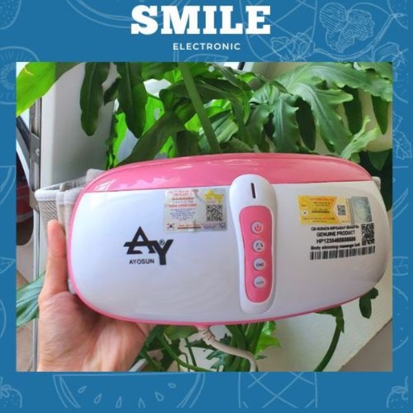 Đai massage bụng, Máy massage giảm béo Ayosun 688T3 Hàn Quốc