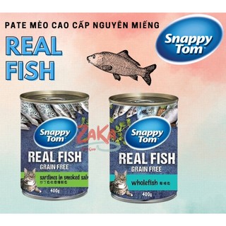 Pate Snappytom real fish 400g