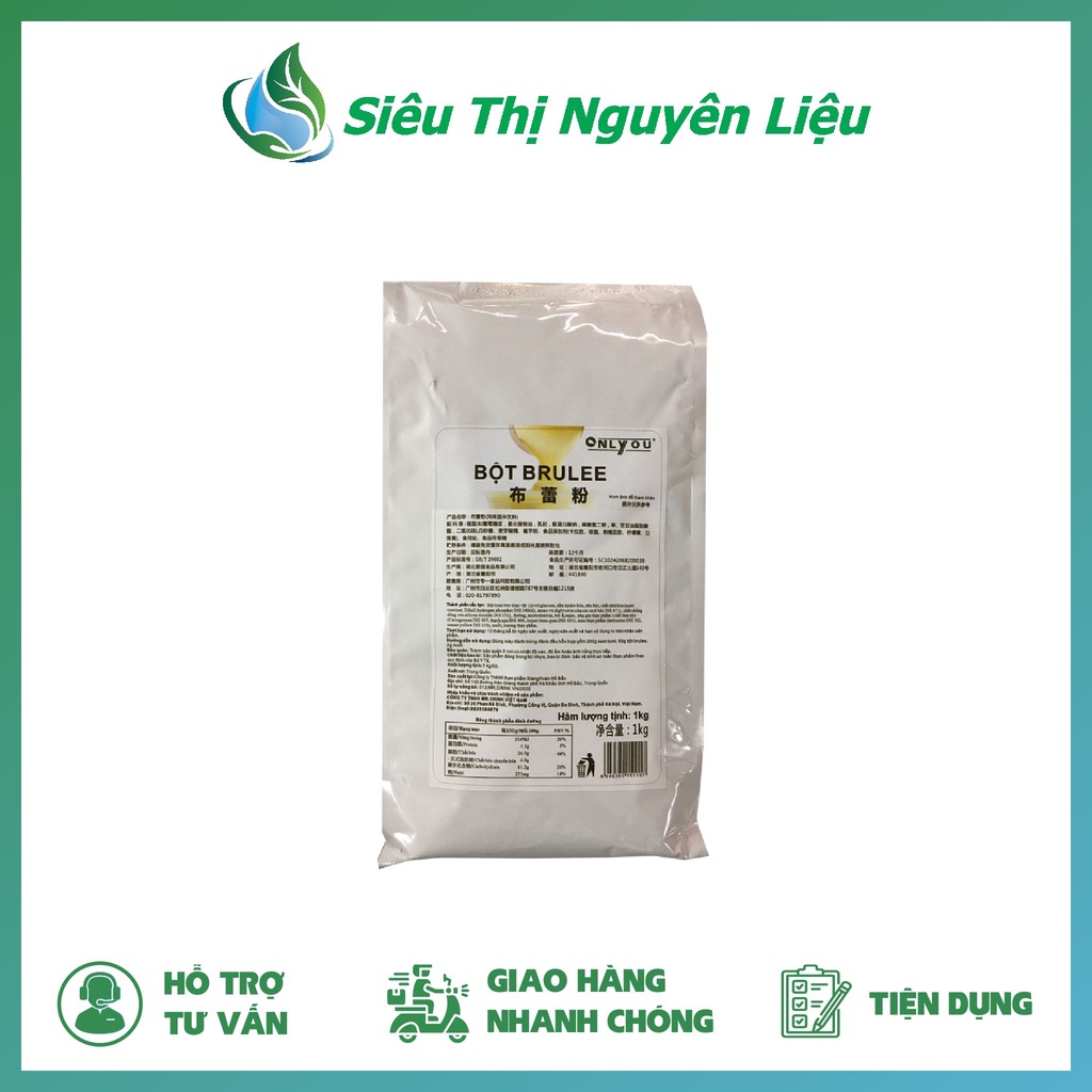 Bột Kem Trứng 1kg- Bột Brulee