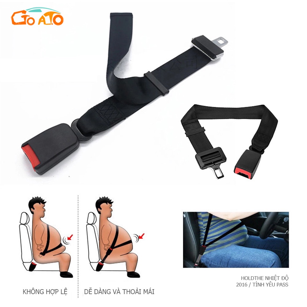 GTIOATO DâY Đai An ToàN Ô Tô Chốt Cài Dây An Toàn Xe Ô Tô Chốt Dây An Toàn Trên Xe 25-80CM Dây Nối Dài Đai An Toàn Xe Hơi Kẹp Dây An Toàn Trên Ô Tô Phụ KiệN Trang Trí Ô Tô