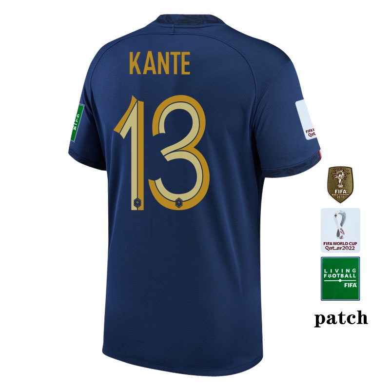 Áo Thun Số 22 / 23 Của Đội Tuyển Pháp Size S-4XL