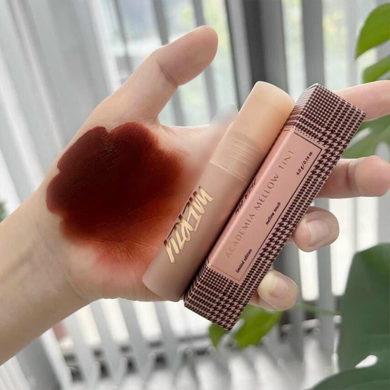 Son Kem Siêu Lì, Lâu Trôi, Lên Màu Chuẩn Merzy Academia Mellow Tint