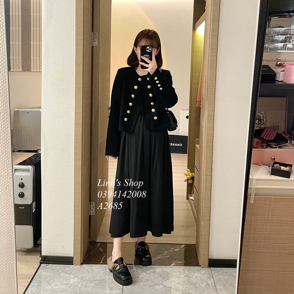 Set Áo Váy Sang Chảnh Lịch Sự A2685