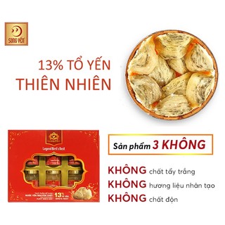 Song yến - Nước yến nguyên chất 13% tổ yến cao cấp (1 hộp 6 lọ)