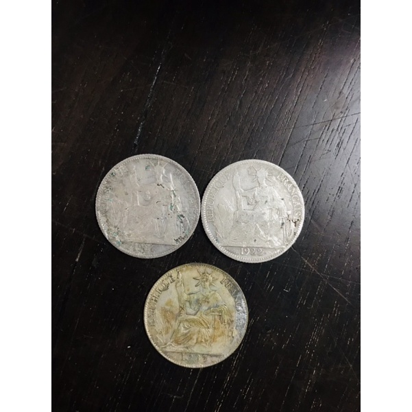 XU BẠC HOA XOÈ 20 cent _XU BẠC ĐÁNH GIÓ