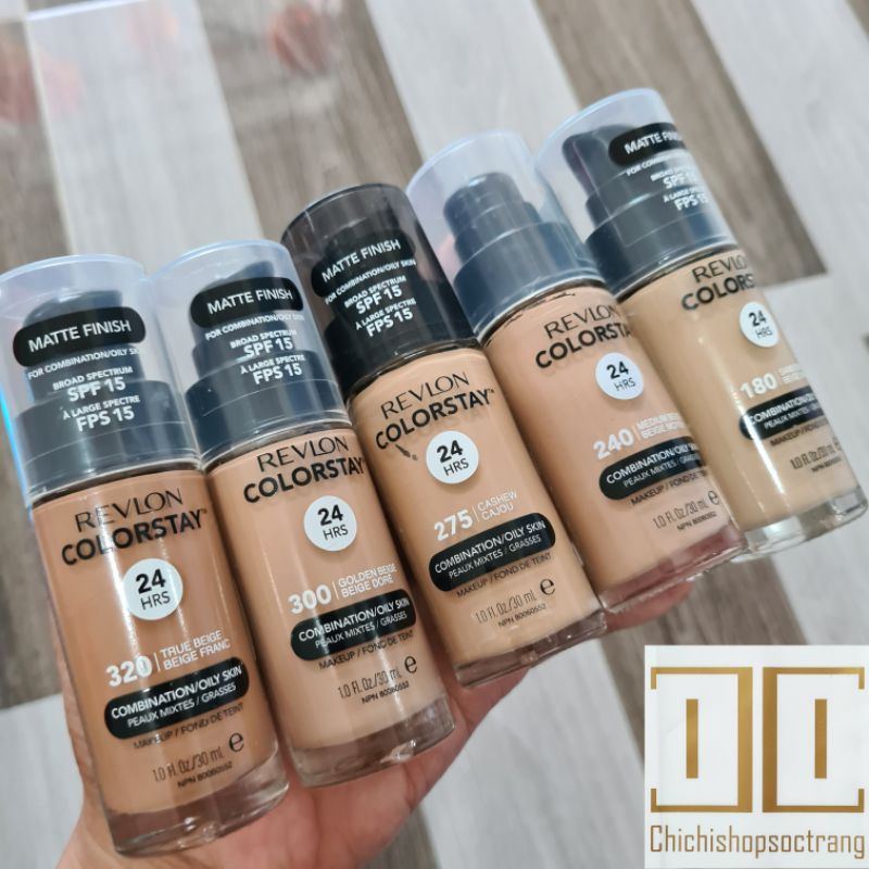 KEM NỀN REVLON COLORSTAY che phủ kiềm dầu tốt