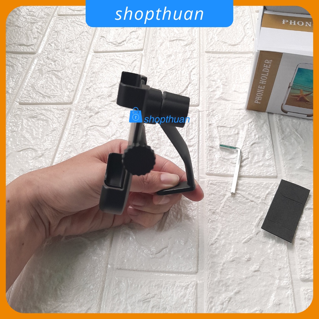Kẹp điện thoại gắn xe máy 19-01 xoay 360 độ