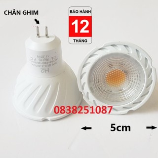 ĐÈN LED CHÉN COB 5W CHÂN GHIM CAO CẤP Gu5.3