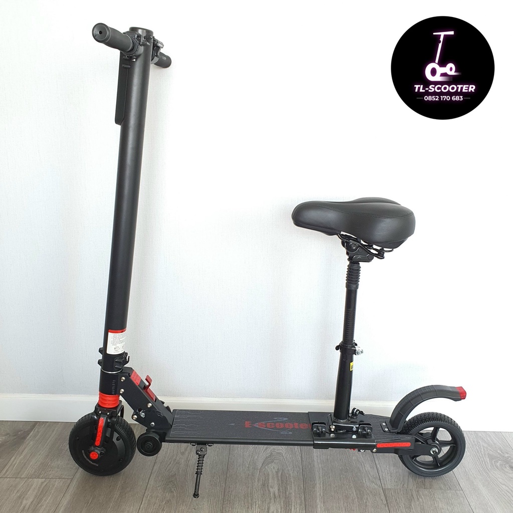 Xe trượt điện mini xếp gọn E-Scooter, dành cho thanh thiếu niên đi học không yên - Bản 30km/lần sạc