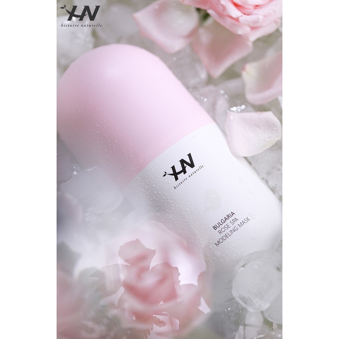 Mặt nạ dạng gel làm sáng và dưỡng ẩm chuyên sâu chống nếp nhăn làm săn chắc làn da HN Bulgarian Rose Spa Modelling Mask