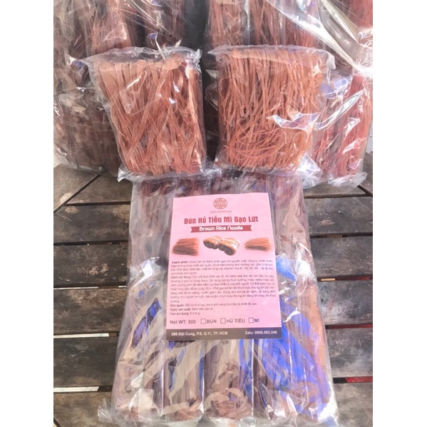 Bún Gạo Lứt Ăn Liền Gói 500g