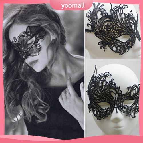 Mặt Nạ Ren Hình Phượng Hoàng Hóa Trang Halloween Cho Nữ