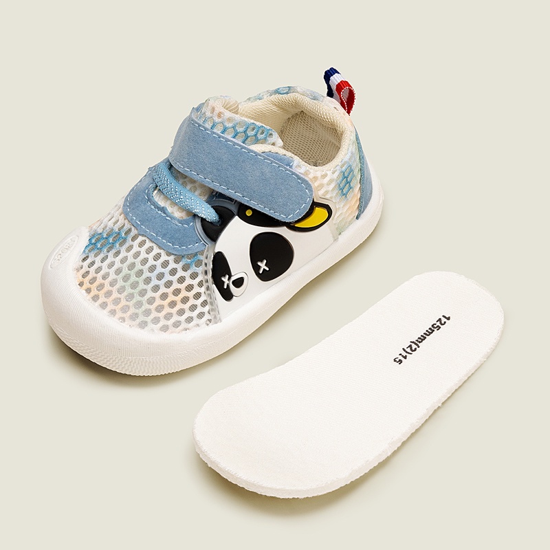 Sandal Cheerful Mario 2022 mớI có khóa dán cho bé chống trơn thoáng khí đế mềm
