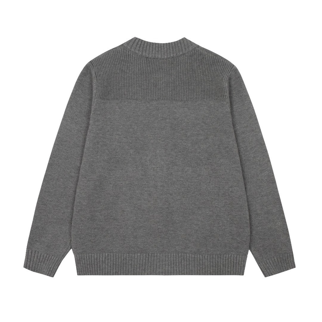 9HRG Chrome Hearts 22 early autumn new niche design baseball clothes coat cross classic heavy industry sweater cardigan