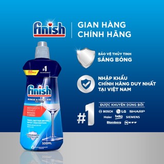  Nước Làm Bóng Chén Bát Finish Rinse & Shine Aid - chai 500ML