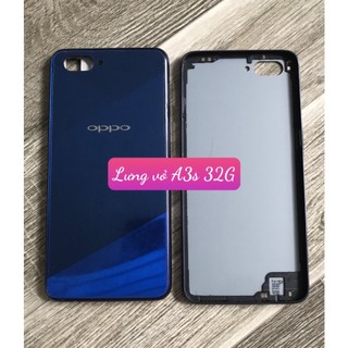 Lưng vỏ oppo A3s 32G (lắp bản lỗ chọc khay thẻ sim phía trên)