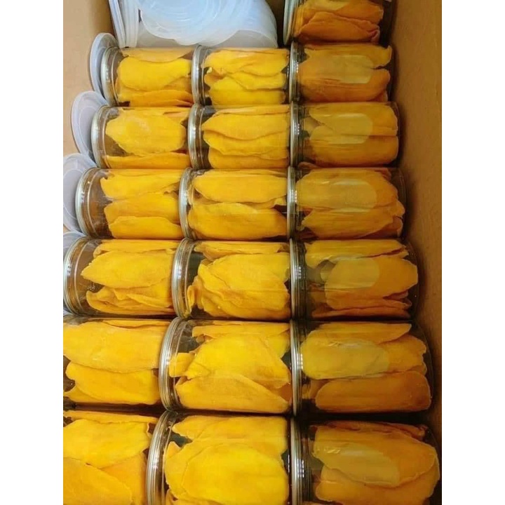 Xoài sấy dẻo nguyên miếng Hộp 250gr Loại cao cấp