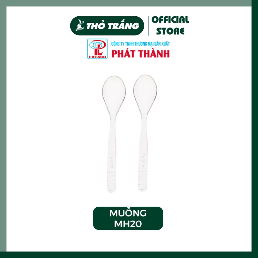 Muỗng Hủ MH20 Nhựa Trong Acrylic Cao Cấp Fataco Việt Nam