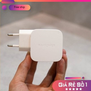 Củ Sạc RAVPower RP-PC152 PD 40W PD/PPS - 2 cổng Typce C