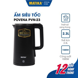 Ấm Siêu Tốc MATIKA 2.3L MTK-2023